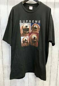 Supreme /Rowlf Tee/シュプリーム/ ロルフ /半袖Tシャツ/クルーネック/ブラック/プリントTシャツ/XL/夏