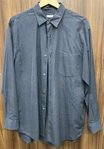 COMOLI K01-02001 長袖シャツ コモリ コットンシャツ オーバーサイズ サイズ:03 ブラック_画像1