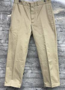 Scye サイ Chino Loose Fit Tapered 2タック チノパン サイズM ベージュ 店舗受取可