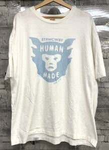 HUMAN MADE ヒューマンメイド 半袖Tシャツ DAILYS STRMCWBY サイズ2XL ホワイト 店舗受取可