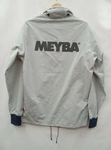 MEYBA メイバ ナイロンジャケット スポーツ フード付き S グレー 通年_画像2