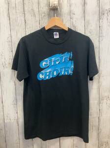 RUSSELL ATHLETIC ラッセルオーセンティック 90s USA製 シングルステッチ girls choir 半袖Tシャツ メンズ S