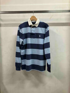 POLO RALPH LAUREN ポロ ラルフローレン ラガーシャツ CLASSIC FIT クラシックフィット ボーダー 長袖ポロシャツ サイズSP