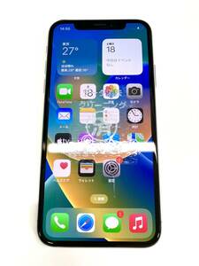 MQAY2J/A iPhone X 64GB シルバー au SIMロック解除済み