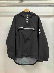 WHITE MOUNTAINEERING ホワイトマウンテニアリング W.M.B.C × KiU ANORAK RAIN JACKET アノラックレインジャケット ブラック