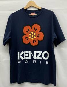 KENZO ケンゾー　BOKE FLOWER ボケフラワー　Tシャツ　ネイビー 半袖　サイズM