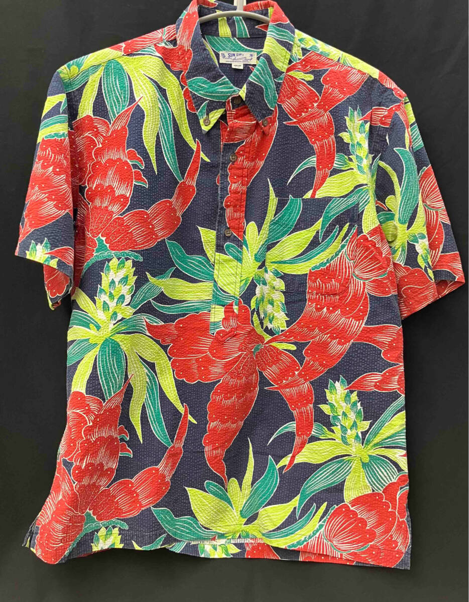 Yahoo!オークション -「sun surf アロハシャツ m」(東洋