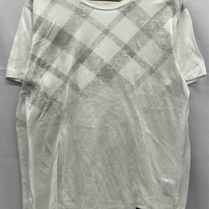 BLACK LABEL CRESTBRIDGE ブラックレーベルクレストブリッジ 半袖Tシャツ LLサイズ 日本製 ホワイト シルバーの画像1