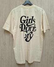 Girls Don’t Cry/ガールズドントクライ/半袖Tシャツ/GDC Logo S／S Tee/クリームイエロー/Lサイズ_画像2