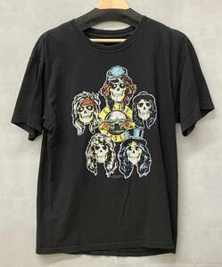 HANES Guns N’Roses メンズ バンドTシャツ 半袖Tシャツ　 Mサイズ ブラック