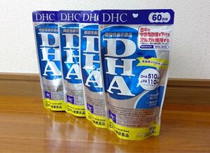 【未開封品】DHC DHA epa 60日分 4袋セット