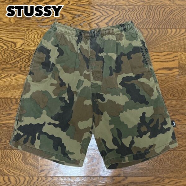 STUSSY ステューシー ハーフパンツ ショートパンツ 迷彩 カモ柄