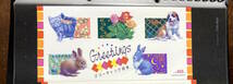 記念切手シート　グリーティング切手 動物と花 80円ｘ5枚　2種_画像1