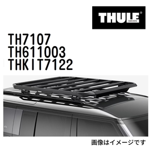 THULE ベースキャリア セット TH7107 TH611003 THKIT7122 送料無料