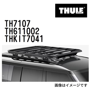 スバル インプレッサスポーツ TH7107 611002 KIT7041 THULE ベースキャリア 送料無料