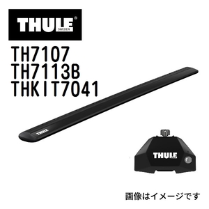 スバル XV TH7107 7113B KIT7041 THULE ベースキャリア 送料無料