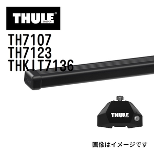 スバル インプレッサスポーツ TH7107 7123 KIT7136 THULE ベースキャリア 送料無料