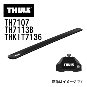 スバル インプレッサ TH7107 7113B KIT7136 THULE ベースキャリア 送料無料