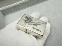 ZIPPO 1993年製 F-104 シリアル入り オイルライター 約60ｇ 着火現状品 売り切り_画像8