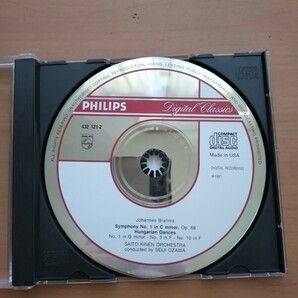 小澤征爾指揮 サイトウ・キネン・オーケストラ ブラームス 交響曲他 CD PHILIPSの画像3