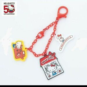 キティ 50周年 レトロ バッグ チャーム しまむら サンリオ 新品未使用 即日発送