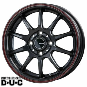 軽用15インチタイヤセット インフィニティF10 MBK/FR MブラックFレッド 165/55R15 165/50R15 N-BOX スペーシア タント ルークス JAWA認証