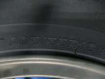 333059★SCHNEDER シュナイダー 16×7J+48★5H PCD 114.3★16インチアルミ 1台分★205/55R16 タイヤ_画像9