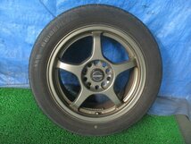 333059★SCHNEDER シュナイダー 16×7J+48★5H PCD 114.3★16インチアルミ 1台分★205/55R16 タイヤ_画像2