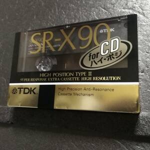未開封　カセットテープ　TDK SR-X　90分