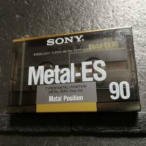 未開封　カセットテープ　SONY Metal-ES　90分