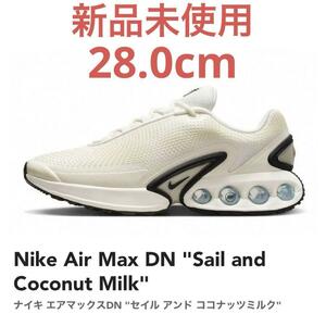 【新品未使用】Air Max DN Sail and Coconut Milk 28.0cm DV3337-100 ナイキ エアマックスDN セイル アンド ココナッツミルク