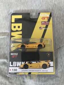 MINI GT 130 LB*WORKS Lamborghini Huracan GT Giallo Auge 1/64