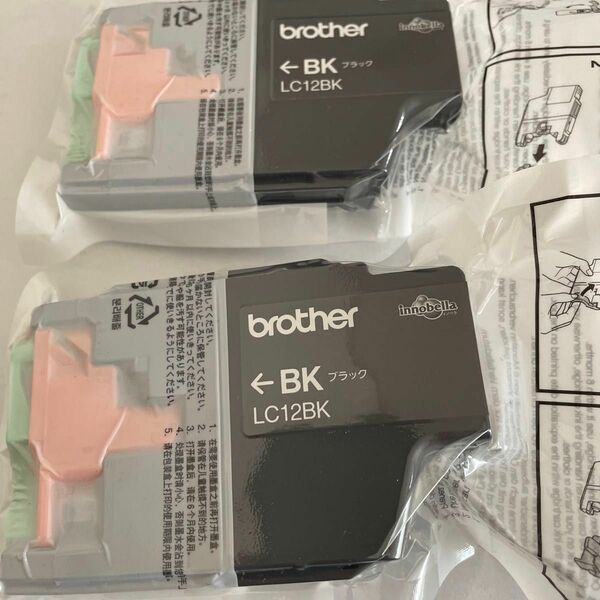 【純正未使用】brother LC12BK インクカートリッジ