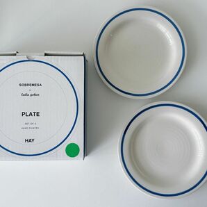 新品 HAY Sobremesa Plate 2点セット ヘイ プレート 北欧