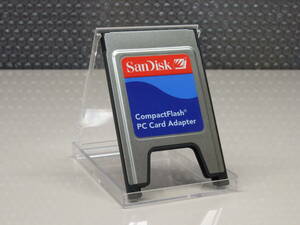 PCMCIA CF карта изменение адаптер CompactFlash PC Card Adapter SanDisk ①