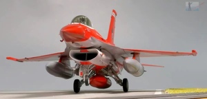 1/48 Singapore F-16C construction painted final product 