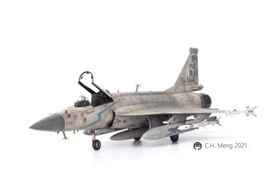 1/72paki Stan Air Force FC-1/JF-17 Fierce Dragon construction painted final product 