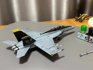 1/48 アメリカ海軍 F/A-18F スーパーホーネット 組立塗装済完成品