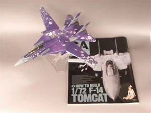 ハセガワ 1/72 F-14D トムキャット エースコンバット さくら 組立塗装済完成品