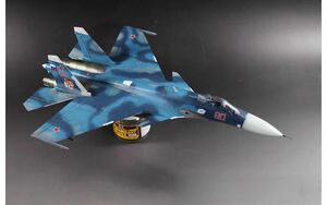  Hasegawa 1/72 Russia Air Force Su-33 franc car D construction painted final product 