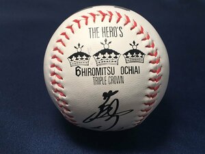 直筆サインボール 6 THE HERO'S 落合 博満 氏 元プロ野球選手 監督 トリプルクラウン 記念球