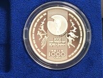 2002 FIFA ワールドカップ 記念貨幣 千円銀貨幣プルーフのみ 1000円 KOREA JAPAN_画像2