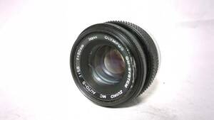 外観美品★オリンパス OLYMPUS ZUIKO MC AUTO-S 50mm F1.8 現状品