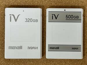 【中古】maxell iVDR-S 500GBx1 250GBx1