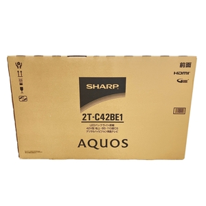 SHARP AQUOS 2T-C42BE1 42型 液晶テレビ アクオス TV 未使用 K8865129