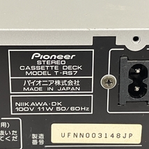 【動作保証】Pioneer T-RS7 カセットデッキ パイオニア ジャンク T8866936_画像5