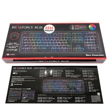 【動作保証】 Topre Corporation R2A-JP4G-BK REALFORCE RGB キーボード 中古 Y8828520_画像2