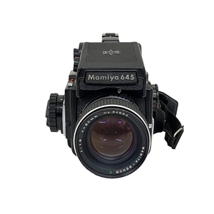 Mamiya M645 1000S SEKOR C 80mm F1.9 中判カメラ ジャンク T8870792