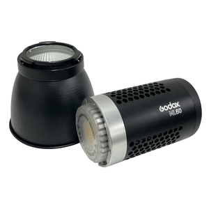 【動作保証】 Godox ML60 LEDビデオライト 手持ち式 小型 静音 ワイヤレス リモコン スタンド付き 撮影機材 カメラ周辺機器 中古 T8806897