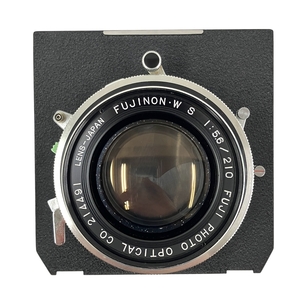 富士フイルム FUJINON・W S 210mm F5.6 トヨボード 大判レンズ 中古 訳あり T8870767